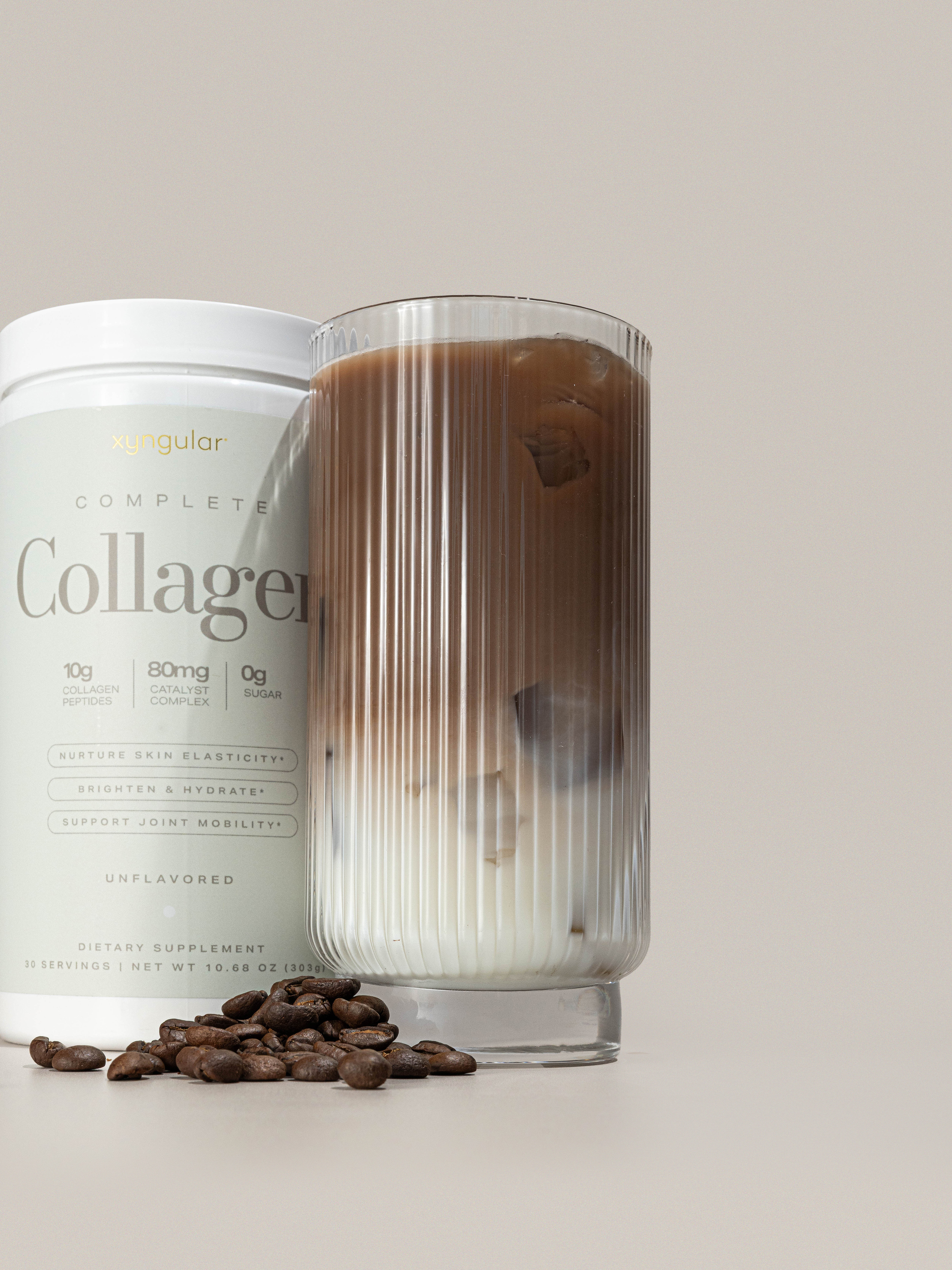 Another good reason to put collagen in coffee is to utilize some of the collagen ingredients to offset how coffee affects your body.